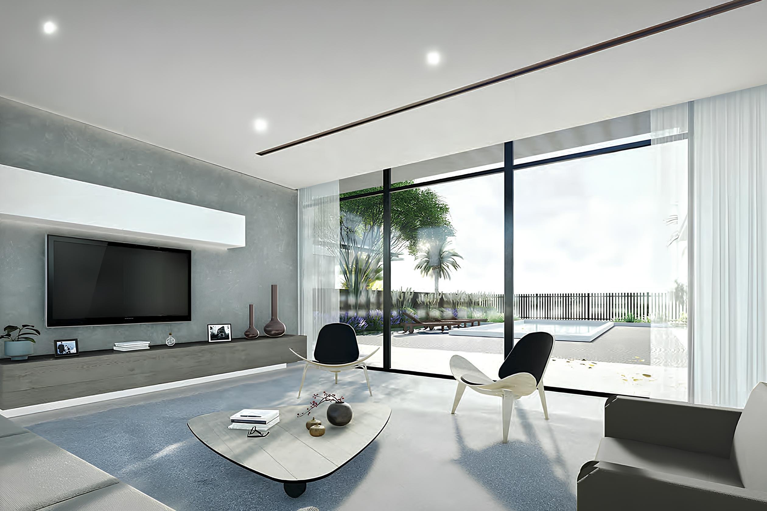 Falcon Island — interior