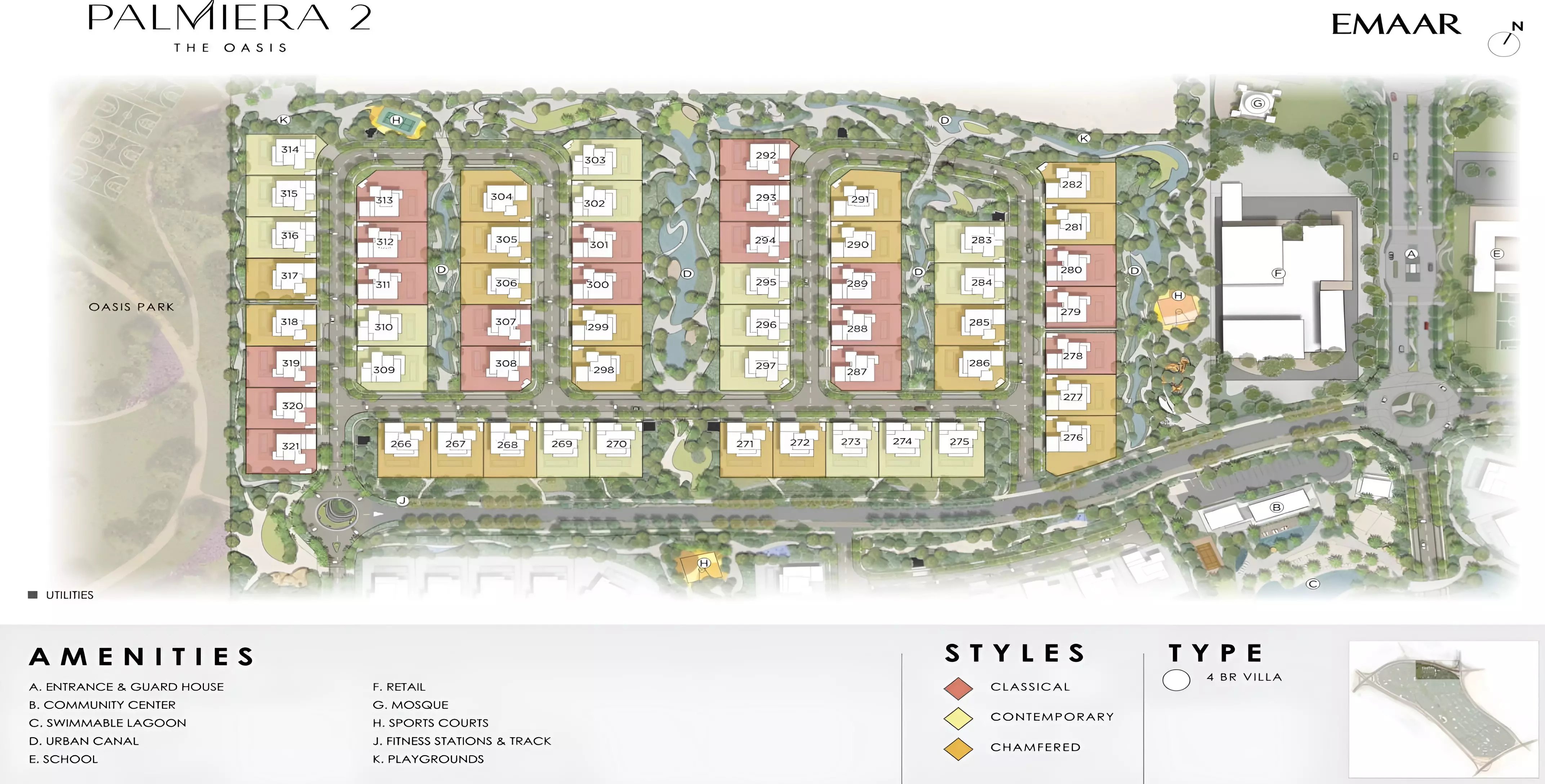 EMAAR "Palmiera The Oasis Phase 2"