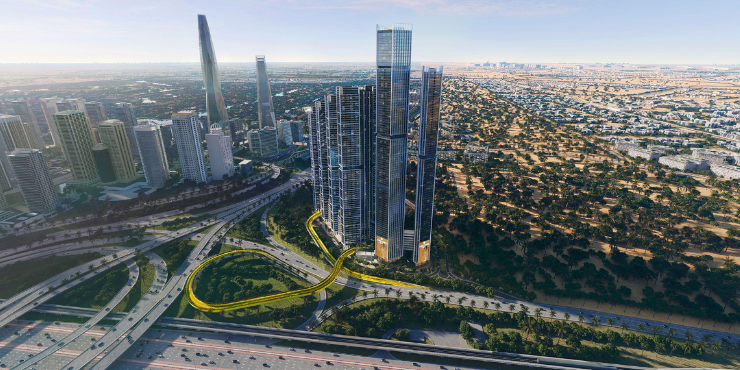 The Pinnacle Sobha Central by Sobha Realty — interior