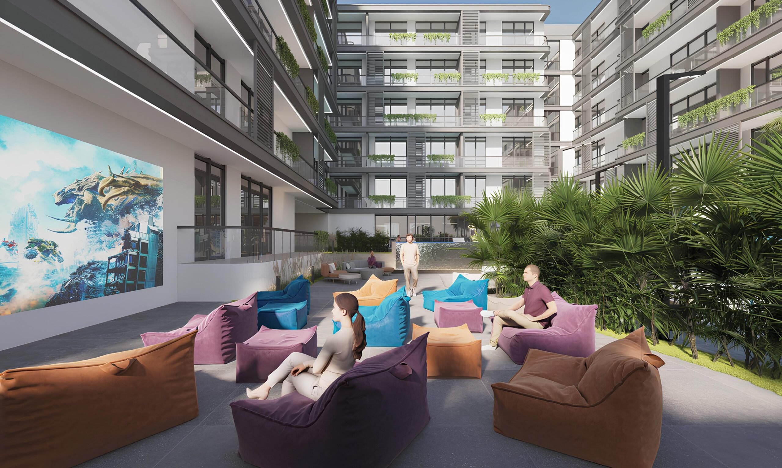 Olivia Residences — interior