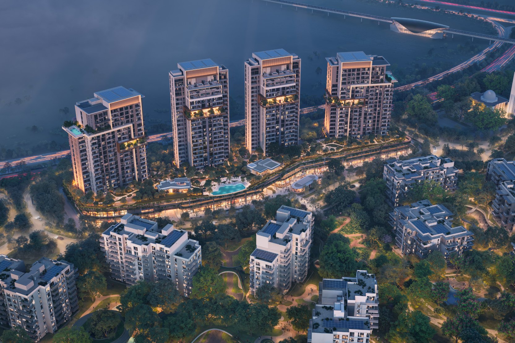 MAJID AL FUTTAIM "Ghaf Woods Distrikt 1"