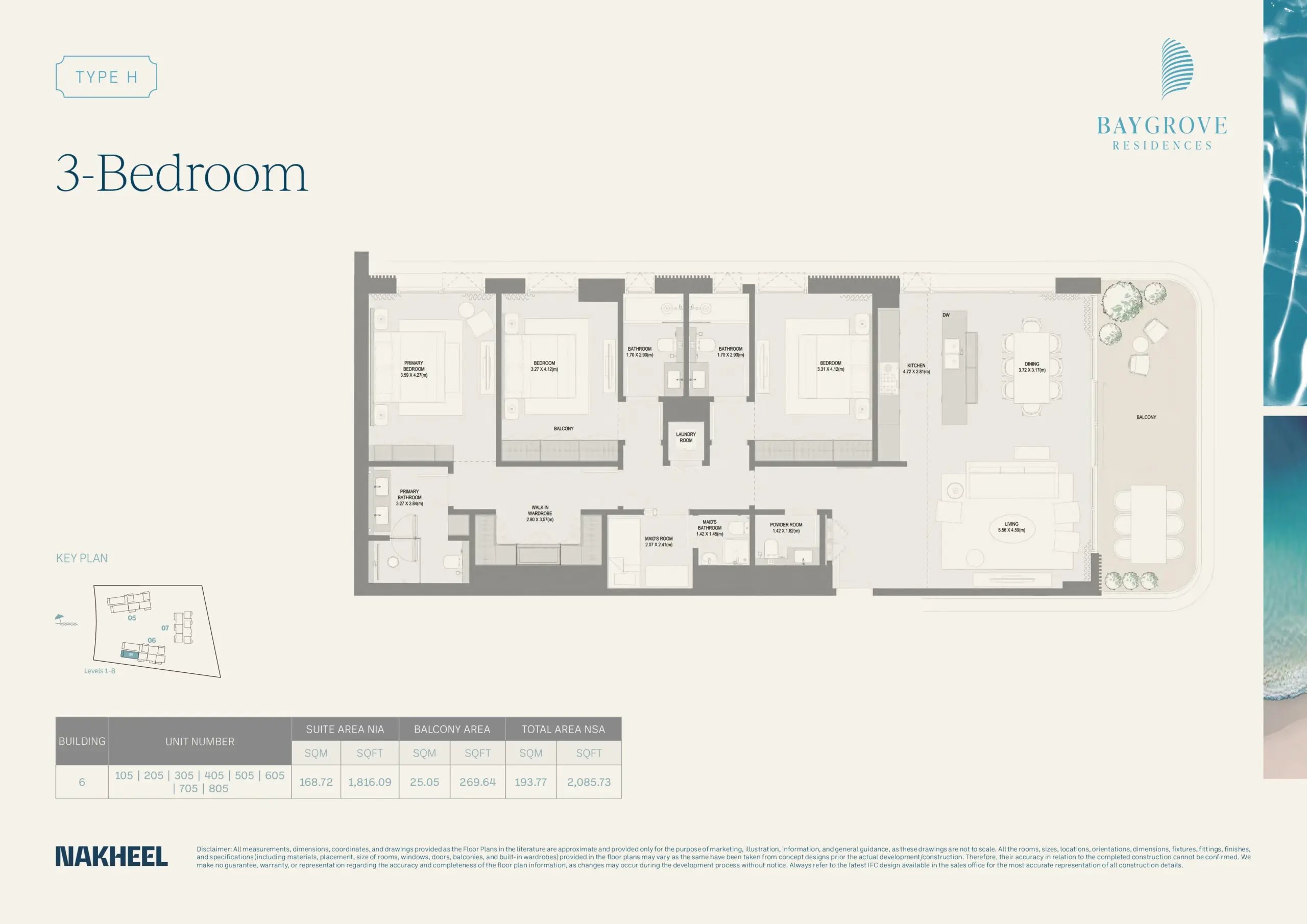 Bay Grove Residences - Phase 3 by Nakheel Properties, Dubai Islands — interior