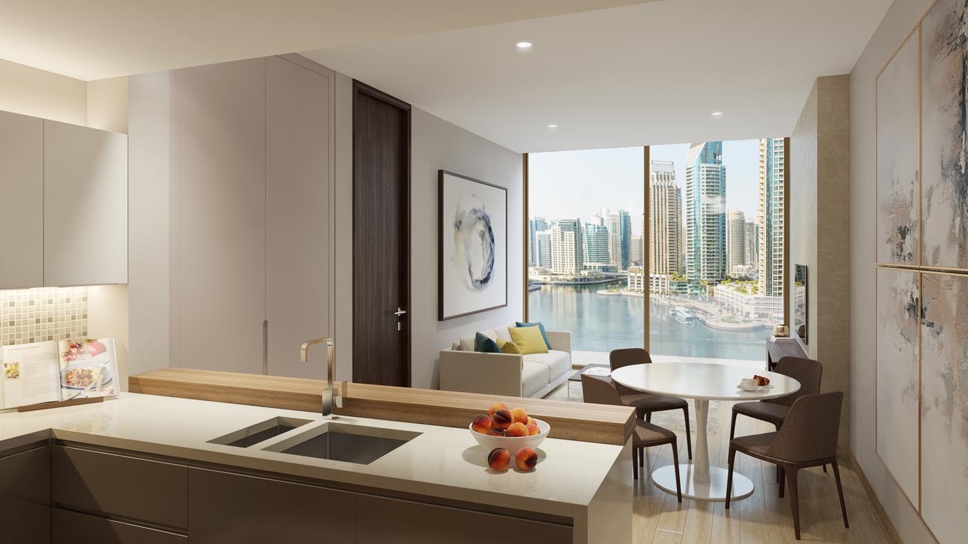 The Residences at Marina Gate — interior